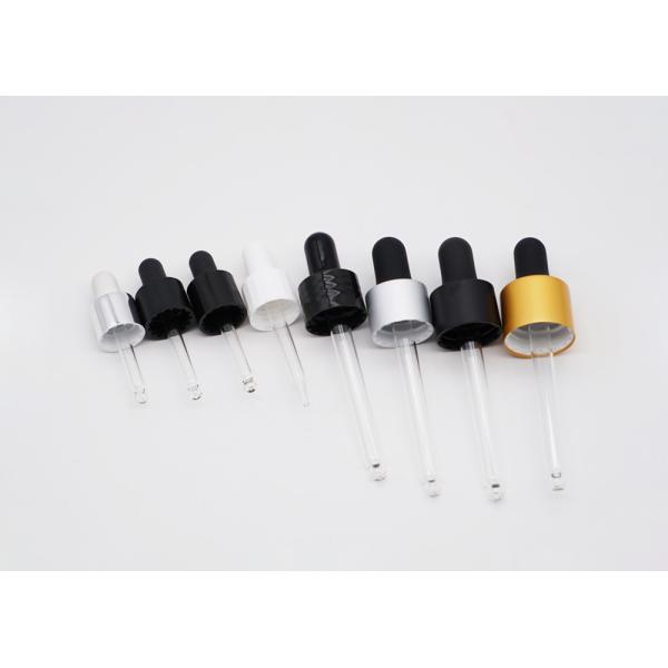 Tranparant Amber  20/410 Glass Dropper Child Proof