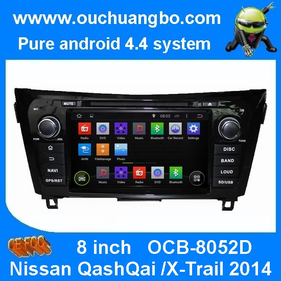 Ouchuangbo Car GPS Stereo DVD Multimedia Kit for Nissan QashQai /X-Trail 2014 Android 4.4 3G Wifi Bluetooth OCB-8052D