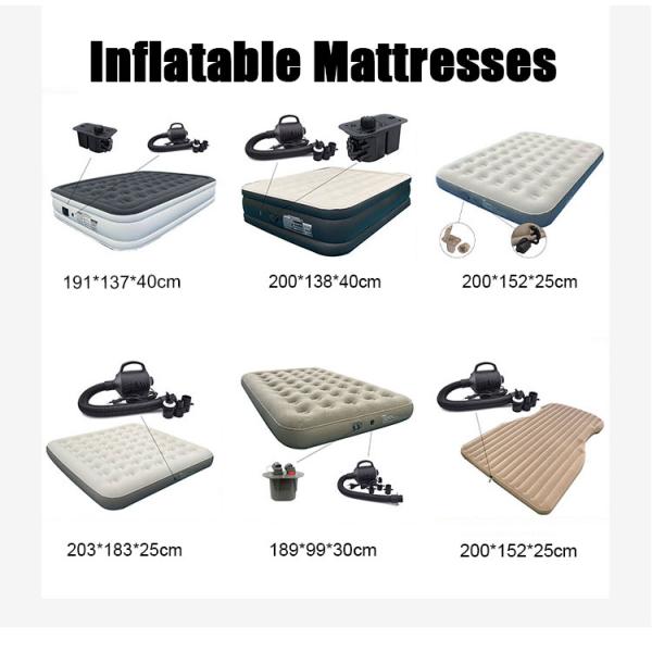 Фабрика оптовая цена CE утвержденный воздушный насос горячая продажа электрические надувные лагерные воздушные матрасы