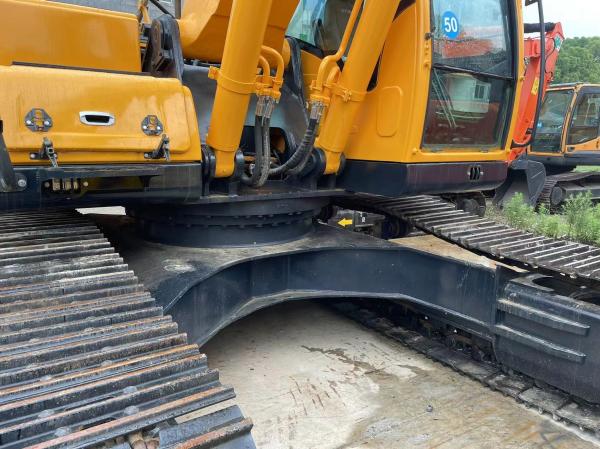 Cummins Engine Excavator Digger Hyundai  220-9s 5-10 Meters Dumping Height Good Condition 50 Tons Operating Weight