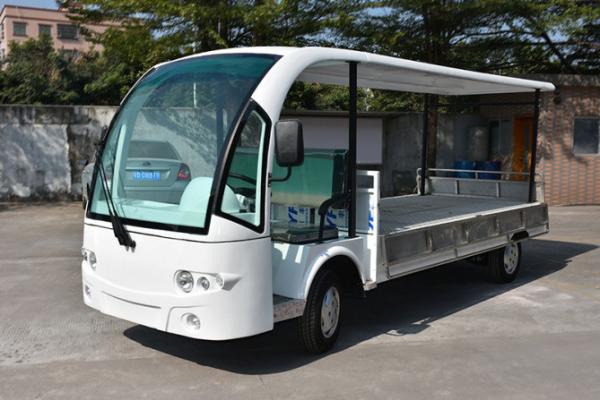 72V DC Motor 4 Wheels Electric Cargo Vehicle With Max Loading 1500kg Easy To Drive