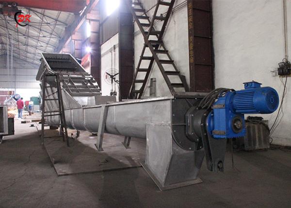 Carbon Steel Auger Screw Conveyor Spiral Tapioca Starch Lifter Conveyor
