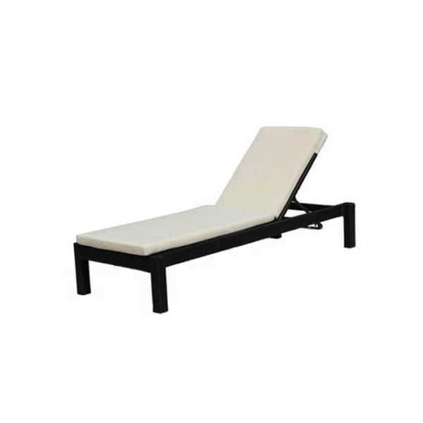 Outdoor wicker swimming pool side furniture outdoor lounge chair rattan garden reclining chaise sun lounger Chair