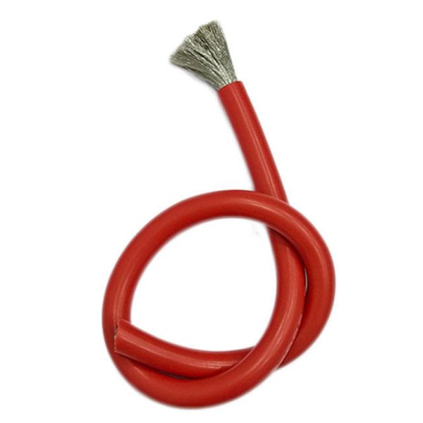 Fil de silicone ignifuge isolé, câble d'alimentation flexible, résistant au vieillissement