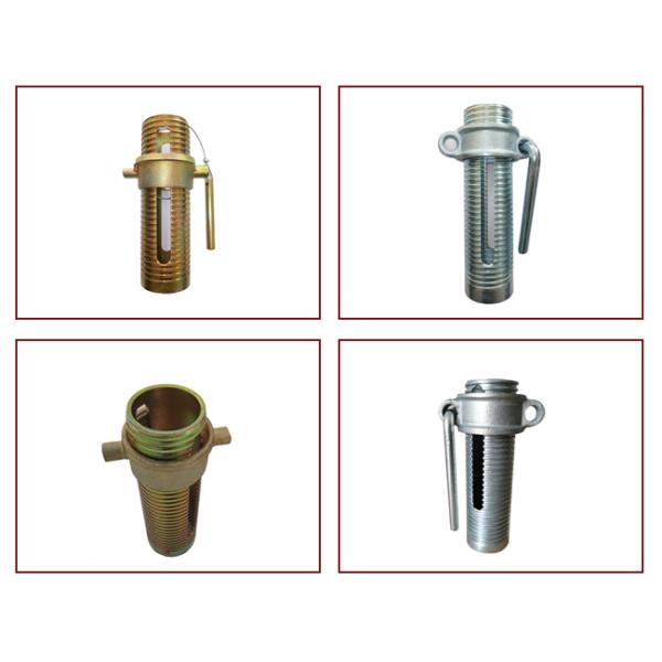 Galvanized 60MM steel prop sleeve for scaffolding Prop Jack