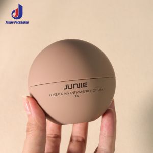 Custom Empty Plastic 50ml Luxury Skin Care Double Wall AS Jar Body Butter Ball