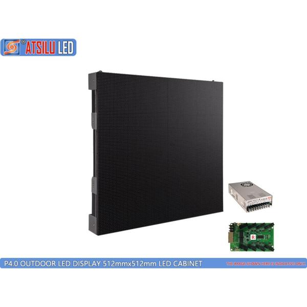 1R1G1B Full Color SMD LED Display Video Wall P4mm Waterproof High Performance