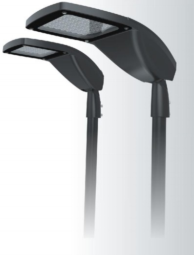 ZHSL-18-150 Black Led Street Light Enclosure Water Resistance 50/60Hz Frequency solar led IP66 empty housing