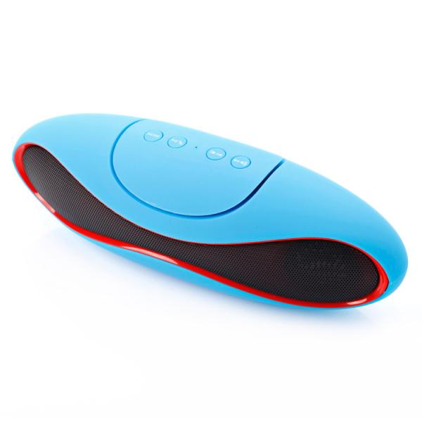 Caixa de som estéreo 21x7.5 do rugby do orador BK3.0 do cubo da música da bateria 1100mAh Cm