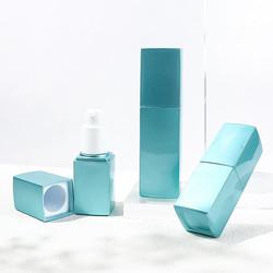 Custom Color PET Plastic Spray Bottle Luxury Round Mist 30ml Perfume Bottle