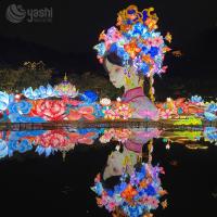 Flower Fairy Chinese Traditional Lantern for Festival Exhibition