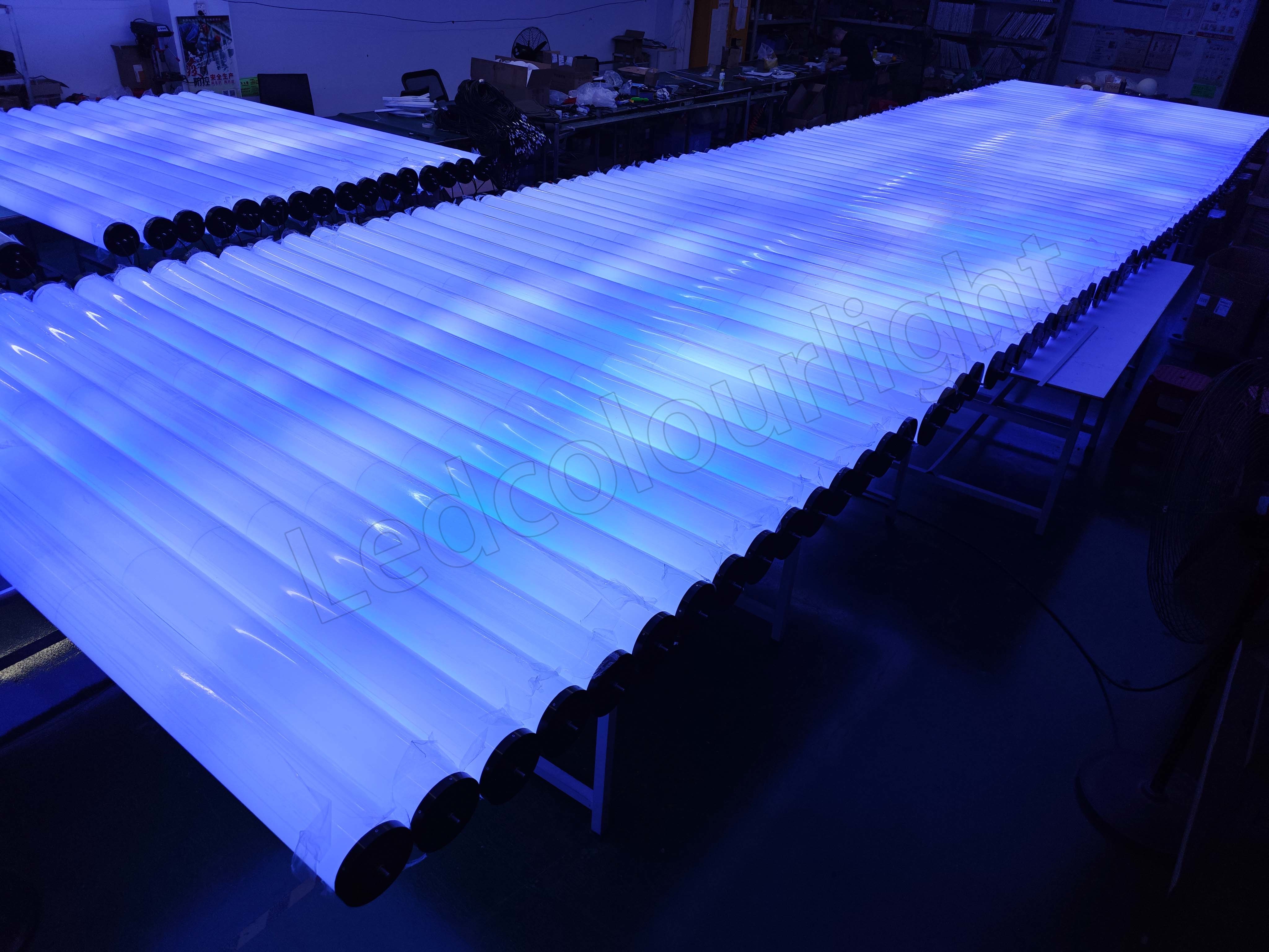 IP65 Waterproof 3000mm Length DC24V LED Pixel Tube Light with DMX512 Control
