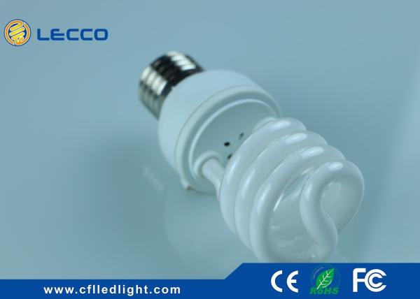 Eco Compact Fluorescent Lamps 13 Watt Cfl Bulb With PBT Plastic Cover 220V / 127V