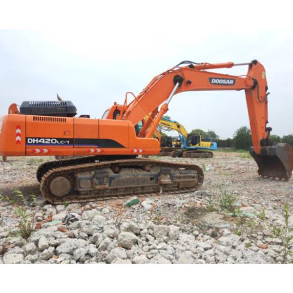 Secondhand Doosan 420 Excavator DH420LC-7 42 Ton Used Crawler Excavator