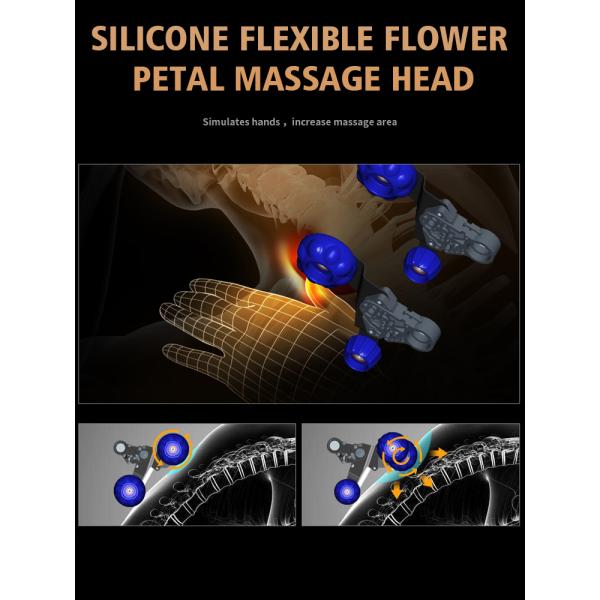 3d Zero Gravity Massage Chair PU ROHS Electric Full Body Shiatsu Massage Chair Dolby