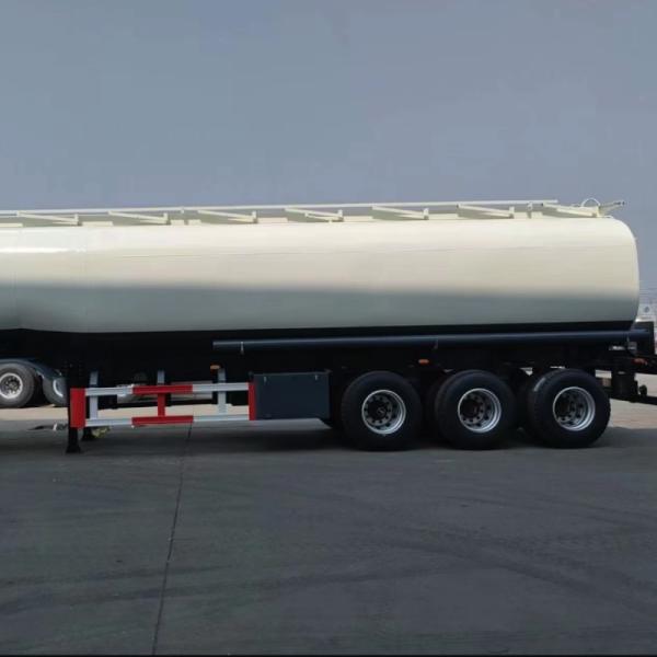 2 3 4 Axle 40000L/45000L/50000L Carbon/Aluminum/Stainless Steel Tanker Truck Trailer for Diesel/Jet/Gasoilne Transportation