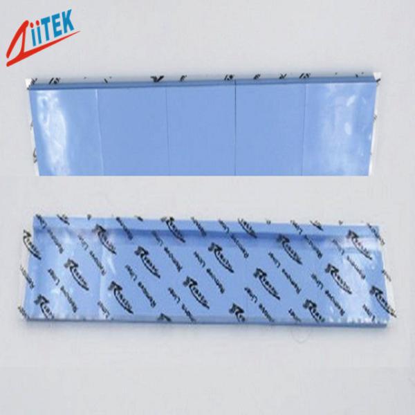 Folha térmica da almofada do silicone condutor de alta temperatura para a luz do diodo emissor de luz, tamanho personalizado