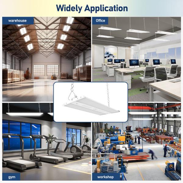 USA Warehouse Led High Bay Lights 200W 300W 3Cct Adjustable Industrial Lighting Commercial Highbay Shop Light
