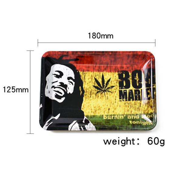 180 * 125mm Portable Cigarette Tray Weed Cannabis Roller Operation Tray