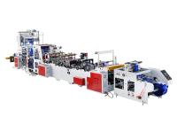 Sac de gousset de papier hygiénique de moteur servo faisant le rebobinage de machine
