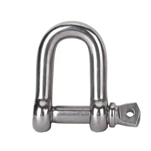 Stainless Steel Screw Pin D Shackles