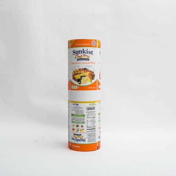 1000M Flexible Food Packaging Film 1.2oz Plastic Wrap Roll For Packing For Mix Fruit Chips