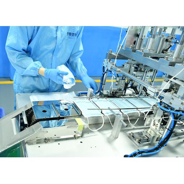 Anti Pollution Disposable Mouth Mask Soft Ear Loops Eliminate Pressure To Ears