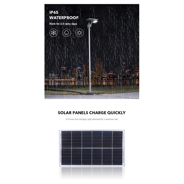 Поручать уличного света 3.2V дороги СИД управления светом на открытом воздухе солнечный 20000mAh быстрый