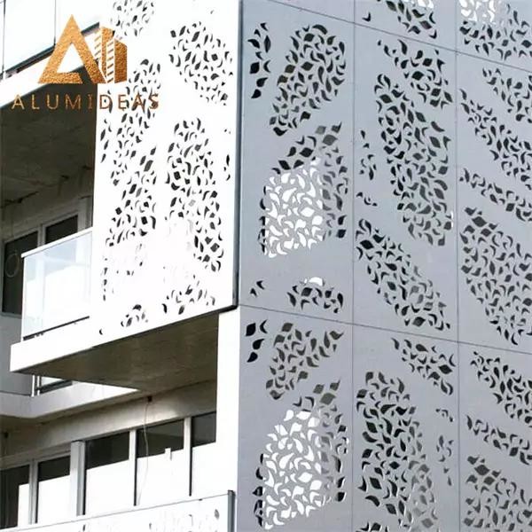 Aluminum Decoration Exterior Metal Cladding Panels