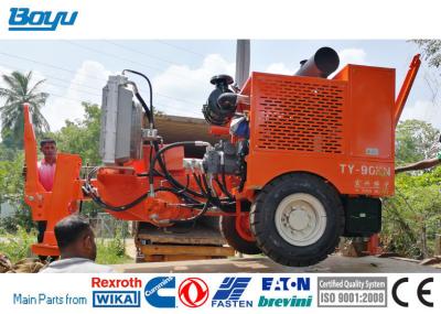 Extrator de Stringing Equipment Hydraulic do condutor de Max Pull 100kN 5km/H