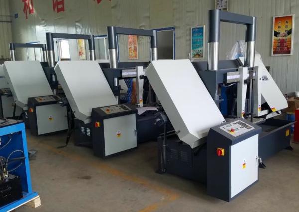 3kw Double Column Cut Alloy Steel Metal Cutting Bandsaw Machine