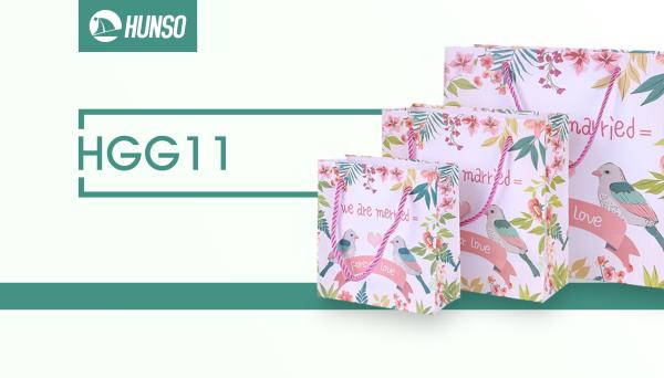 Wedding Valentine'S Day Gift White Printed Paper Bags CMYK PMS PANTON