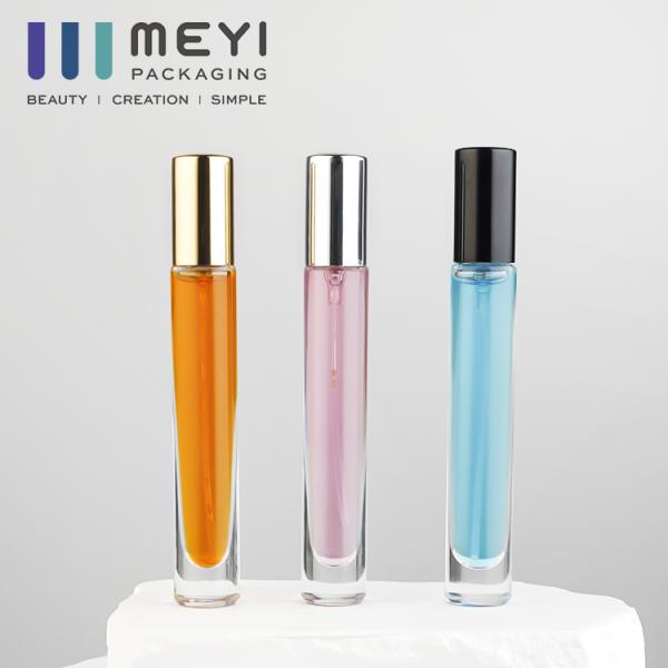 High Quality Customized 8ml Perfume Glass Bottle with Pump Sprayer Wholesale Empty Bottle for Personalized Fragrance Sprays