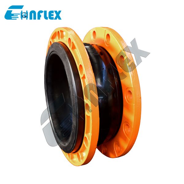 Tied Rubber Expansion Joint with Control Rods: Secure Flanged Flexible Bellows to Prevent Pipe Pull-Out