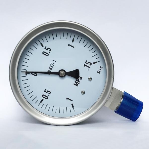 4 -1 ~1.5 MPa Bottom Connection Manometer G 1/2 Vacuum All Stainless Steel Pressure Gauge