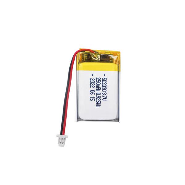 502030 Polymer Small Lipo Battery 3.7 V 250mah Lipo Battery For Earphone
