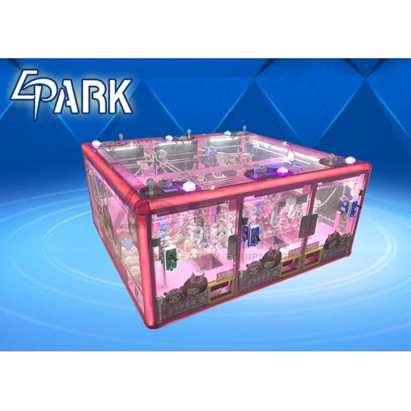 Luxury Pink Princess Arcade Toy Crane Game Machine 12 Month Warranty
