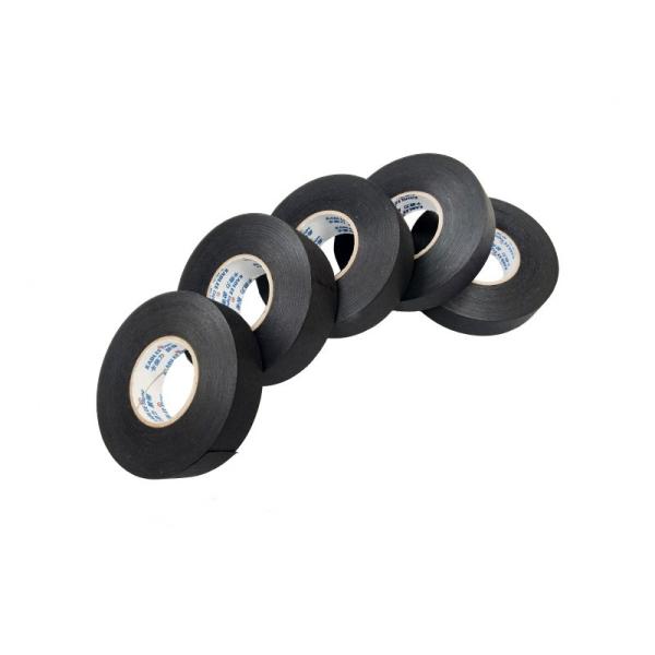 Moisture Resistant Black Electrical Fabric Wiring Harness Tape For Automotive Car