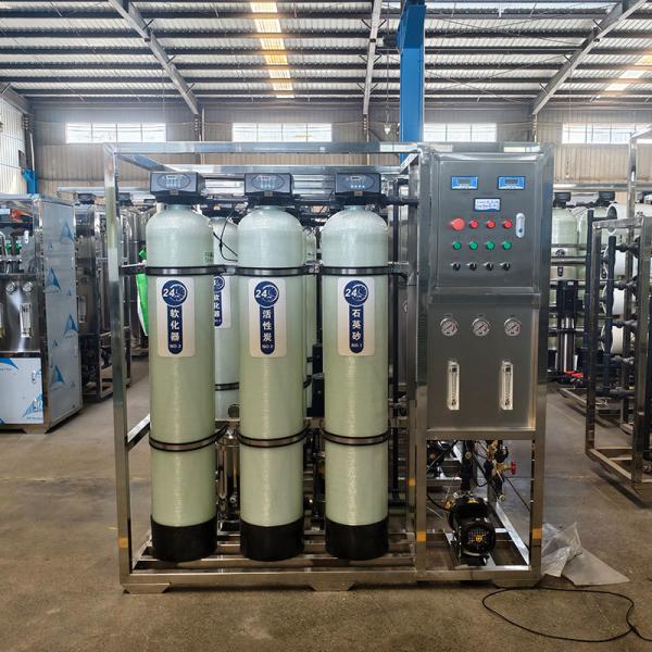 Usine de traitement des eaux usées par osmose inverse industrielle pour système de filtration d'eau potable