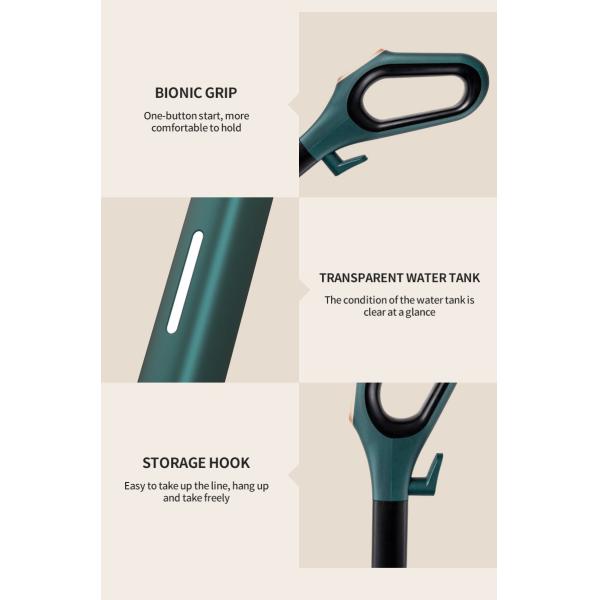 Household 1200W Multifunctional Steam Mop 500ml Handheld