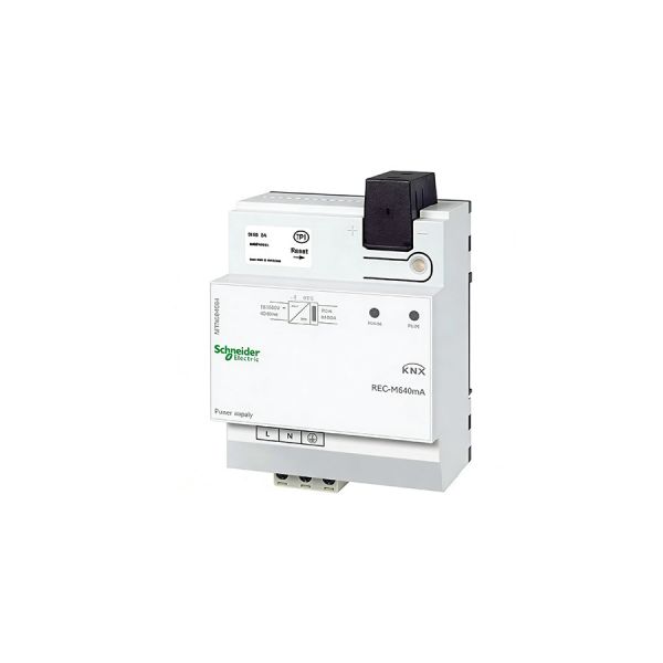 MTN684064 Schneider SpaceLogic KNX REG‑K 640mA Power Supply for Building Automation