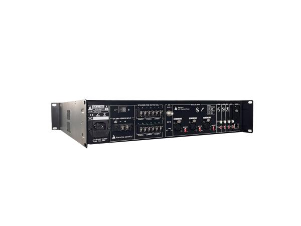 OEM 60W Speaker Amplifier Black 2U Rack Mount Mixer Amplifier