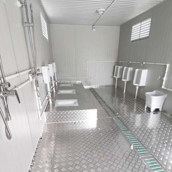 Standard Thickness and Local Standard Electricity Portable Bathroom Toilet for Country Markets