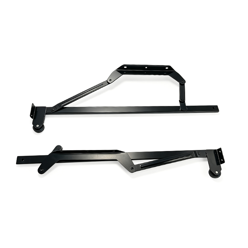 Pull-out Hidden Multi-Functional Sofa Bed Lifting Folding Frame Retractable Storage with Casters Silent Push-Pull Sofa Hinge