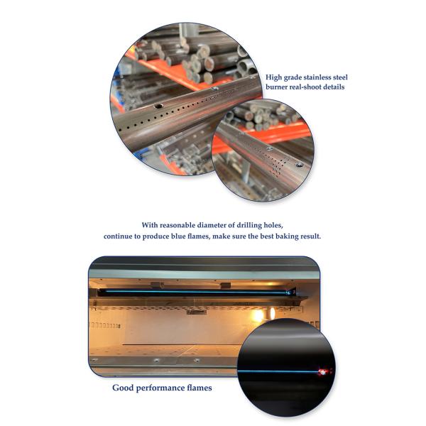 Производительность 450*66*168км газовой печи небольшого размера промышленной высокая