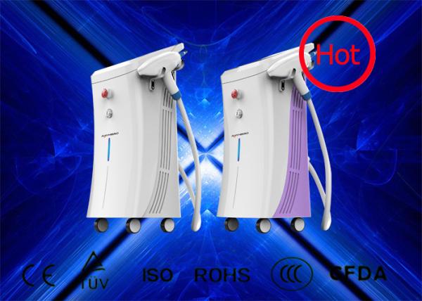 Vertical Type Nd Yag Laser Tattoo Removal Machine 1064 / 532nm Available