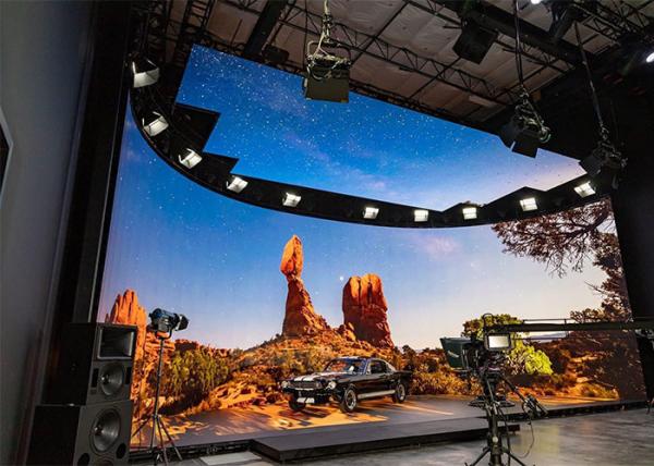 Gold Thread P3 Indoor Rental LED Displays 500x500mm For Stage