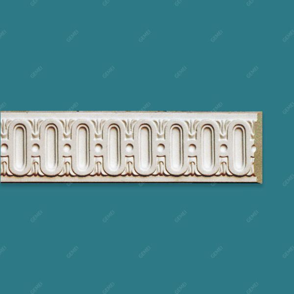 GB-82028 Pop Urethane 3D Moisture-Proof Decorating Cornices Moldings For Town House