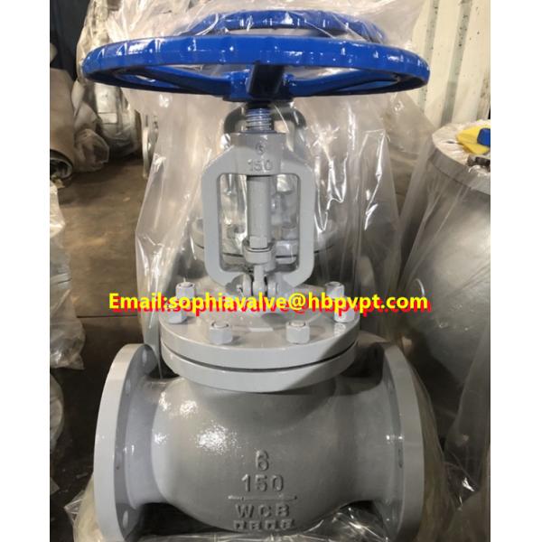 ANSI 150LB WCB globe valve