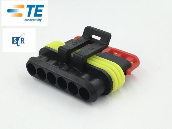 TE Connectivity AMP Connector Wire to Wire Superseal 1.5mm Series Plug 282079-2,282087-1,282088-1,282089-1,282090-1